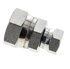 Reduzierstück G1/2'' x G1'' Innengewinde Hochdruck Stahl 60° Konus 150bar (2107.5psi) Hydraulisch