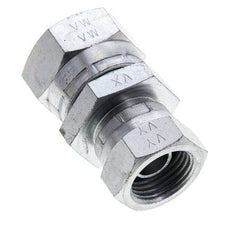 Reduzierstück gerade G1/2'' x G3/4'' Innengewinde Hochdruck Stahl 60° Konus 175bar (2458.75psi) Hydraulisch