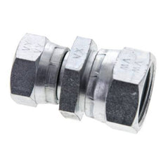 Reduzierstück gerade G1/2'' x G3/4'' Innengewinde Hochdruck Stahl 60° Konus 175bar (2458.75psi) Hydraulisch