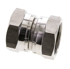 Reduzierstück gerade G1 1/4'' Innengewinde Hochdruck Edelstahl 60° Konus 150bar (2107.5psi) Hydraulisch