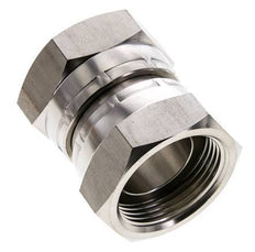 Reduzierstück gerade G1 1/4'' Innengewinde Hochdruck Edelstahl 60° Konus 150bar (2107.5psi) Hydraulisch