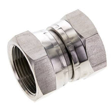 Reduzierstück gerade G1 1/4'' Innengewinde Hochdruck Edelstahl 60° Konus 150bar (2107.5psi) Hydraulisch