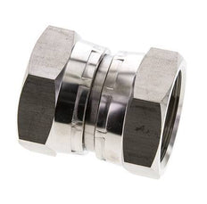 Reduzierstück gerade G1 1/4'' Innengewinde Hochdruck Edelstahl 60° Konus 150bar (2107.5psi) Hydraulisch