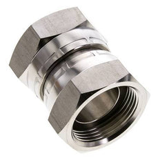 Reduzierstück gerade G1 1/4'' Innengewinde Hochdruck Edelstahl 60° Konus 150bar (2107.5psi) Hydraulisch