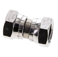 Reduzierstück gerade G1/2'' Innengewinde Hochdruck Edelstahl 60° Konus 300bar (4215.0psi) Hydraulisch