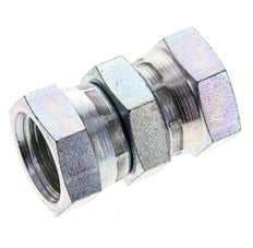 Reduzierstück gerade G1/2'' Innengewinde Hochdruck Stahl 60° Konus 300bar (4215.0psi) Hydraulisch