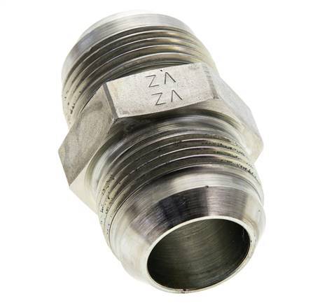 JIC-Doppelnippel UN 1-5/16''-12 Stahl 170bar (2388,5psi)