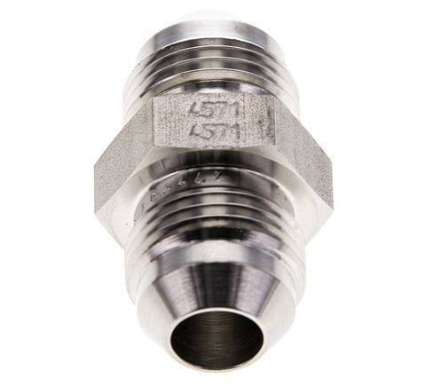 JIC Doppel-Nippel UNF 3/4''-16 Edelstahl 275bar (3863.75psi)