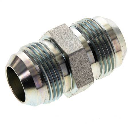 JIC Doppelnippel UN 1-3/16''-12 Stahl 170bar (2388.5psi)