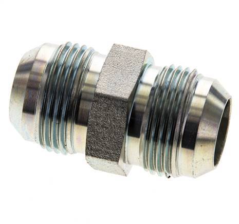 JIC Double Nipple UN 1-3/16''-12 Steel 170bar (2388.5psi)