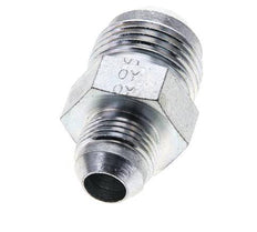 JIC Reduzier-Doppelnippel UNF 3/4''-16 x UN 1-1/16''-12 Stahl 210bar (2950.5psi)
