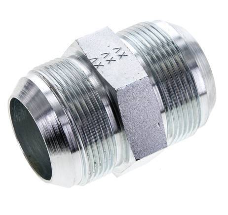 JIC Double Nipple UN 1-7/8''-12 Steel 100bar (1405.0psi)