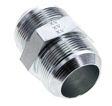 JIC-Doppelnippel UN 1-7/8''-12 Stahl 100bar (1405.0psi)