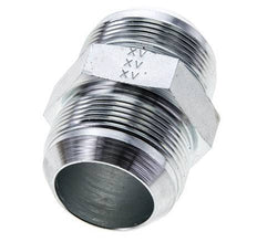 JIC-Doppelnippel UN 1-7/8''-12 Stahl 100bar (1405.0psi)