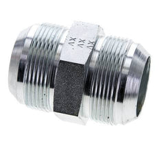 JIC-Doppelnippel UN 1-7/8''-12 Stahl 100bar (1405.0psi)