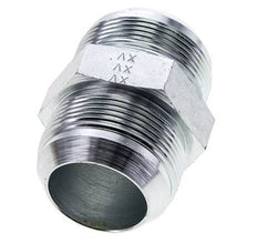 JIC-Doppelnippel UN 1-7/8''-12 Stahl 100bar (1405.0psi)