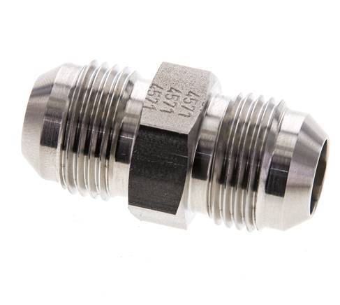 JIC Double Nipple UNF 7/8''-14 Stainless Steel 210bar (2950.5psi)