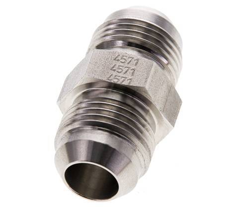 JIC-Doppelnippel UNF 7/8''-14 Edelstahl 210bar (2950.5psi)