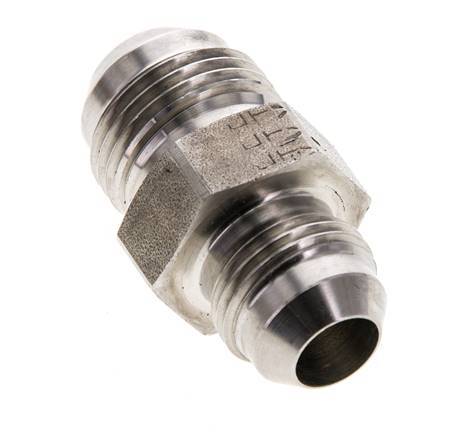 JIC Reduzier-Doppelnippel UNF 3/4''-16 x UNF 7/8''-14 Edelstahl 210bar (2950.5psi)