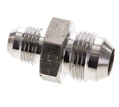 JIC Reduzier-Doppelnippel UNF 9/16''-18 x UNF 3/4''-16 Edelstahl 275bar (3863.75psi)