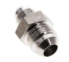 JIC Reduzier-Doppelnippel UNF 9/16''-18 x UNF 3/4''-16 Edelstahl 275bar (3863.75psi)