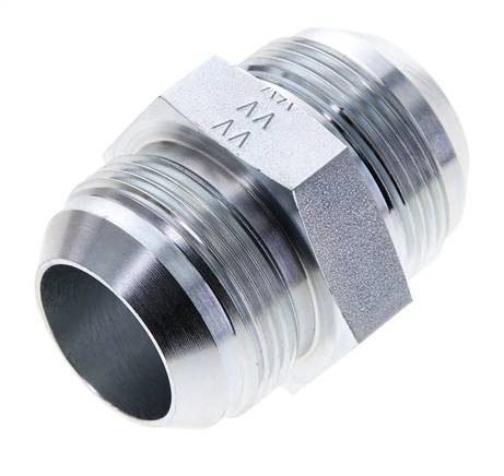 JIC Doppel-Nippel UN 1-5/8''-12 Stahl 140bar (1967.0psi)