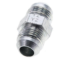 JIC Double Nipple UNF 7/8''-14 Steel 210bar (2950.5psi) [2 Pieces]