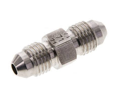 JIC Doppelnippel UNF 7/16''-20 Edelstahl 310bar (4355.5psi)