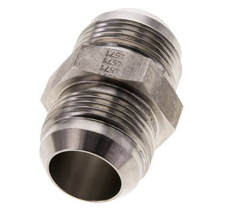 JIC Doppelnippel UN 1-5/16''-12 Edelstahl 170bar (2388.5psi)