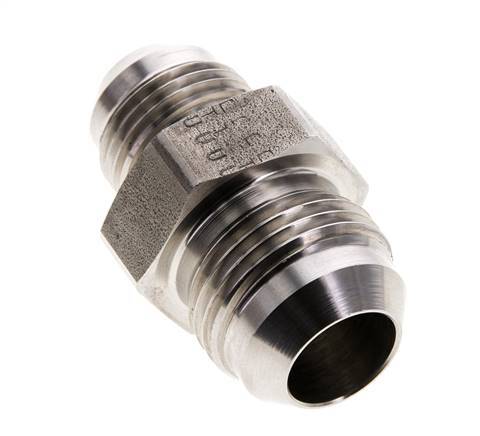 JIC Reduzier-Doppelnippel UNF 7/8''-14 x UN 1-1/16''-12 Edelstahl 210bar (2950.5psi)