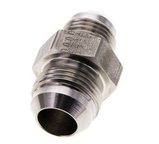 JIC Reduzier-Doppelnippel UNF 7/8''-14 x UN 1-1/16''-12 Edelstahl 210bar (2950.5psi)