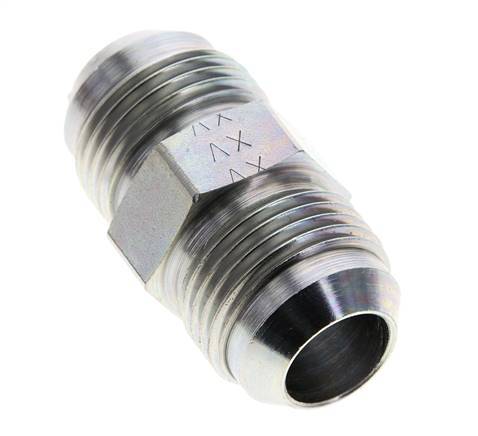 JIC Double Nipple UN 1-1/16''-12 Steel 210bar (2950.5psi)