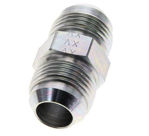 JIC Doppelnippel UN 1-1/16''-12 Stahl 210bar (2950.5psi)
