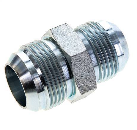 JIC Reduzier-Doppelnippel UN 1-3/16''-12 x UN 1-5/16''-12 Stahl 170bar (2388.5psi)