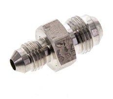 JIC Reduzier-Doppelnippel UNF 7/16''-20 x UNF 9/16''-18 Edelstahl 275bar (3863.75psi)