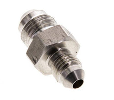 JIC Reduzier-Doppelnippel UNF 7/16''-20 x UNF 9/16''-18 Edelstahl 275bar (3863.75psi)