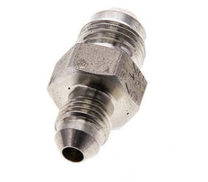 JIC Reduzier-Doppelnippel UNF 7/16''-20 x UNF 9/16''-18 Edelstahl 275bar (3863.75psi)