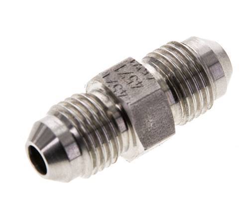JIC Doppelnippel UNF 1/2''-20 Edelstahl 275bar (3863.75psi)