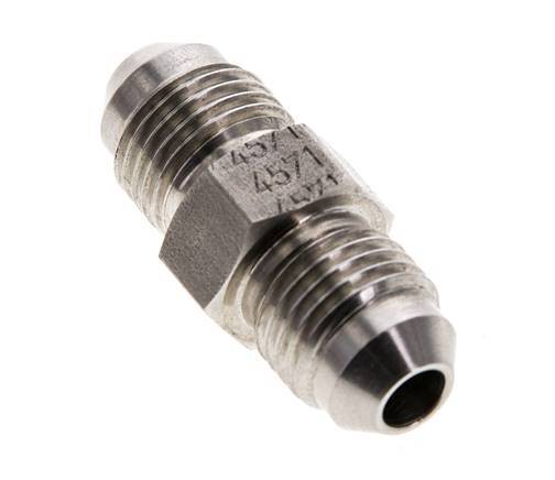 JIC Doppelnippel UNF 1/2''-20 Edelstahl 275bar (3863.75psi)