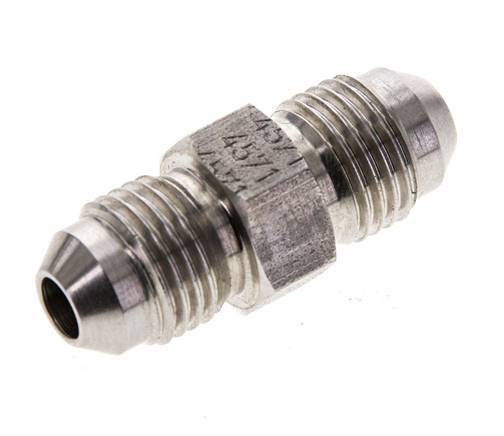 JIC Doppelnippel UNF 1/2''-20 Edelstahl 275bar (3863.75psi)