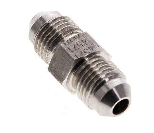 JIC Doppelnippel UNF 1/2''-20 Edelstahl 275bar (3863.75psi)