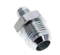 JIC Reduzier-Doppelnippel UNF 1/2''-20 x UNF 7/8''-14 Stahl 210bar (2950.5psi)