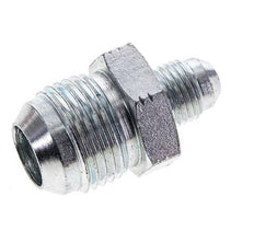 JIC Reduzier-Doppelnippel UNF 1/2''-20 x UNF 7/8''-14 Stahl 210bar (2950.5psi)