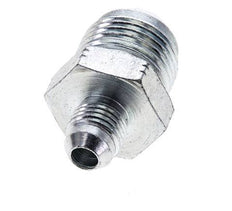 JIC Reduzier-Doppelnippel UNF 1/2''-20 x UNF 7/8''-14 Stahl 210bar (2950.5psi)