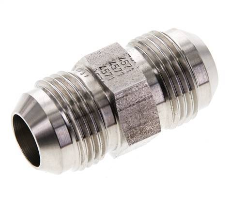 JIC Doppelnippel UN 1-1/16''-12 Edelstahl 210bar (2950.5psi)
