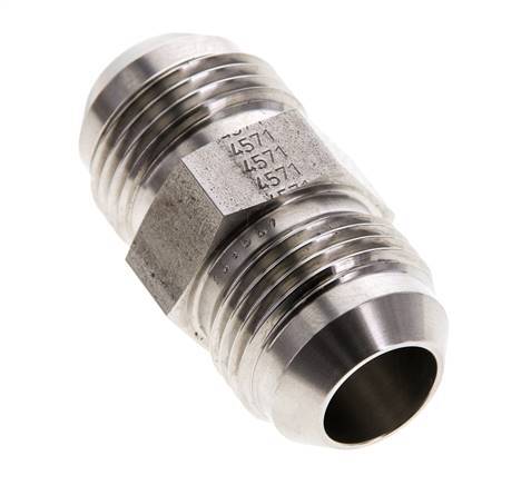JIC Doppelnippel UN 1-1/16''-12 Edelstahl 210bar (2950.5psi)