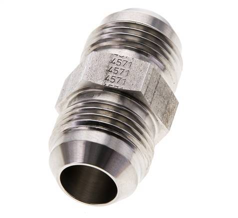 JIC Doppelnippel UN 1-1/16''-12 Edelstahl 210bar (2950.5psi)