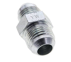 JIC Reducing Double Nipple UNF 3/4''-16 x UNF 7/8''-14 Steel 210bar (2950.5psi) [2 Pieces]