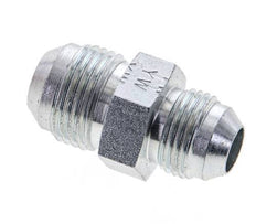 JIC Reducing Double Nipple UNF 3/4''-16 x UNF 7/8''-14 Steel 210bar (2950.5psi) [2 Pieces]