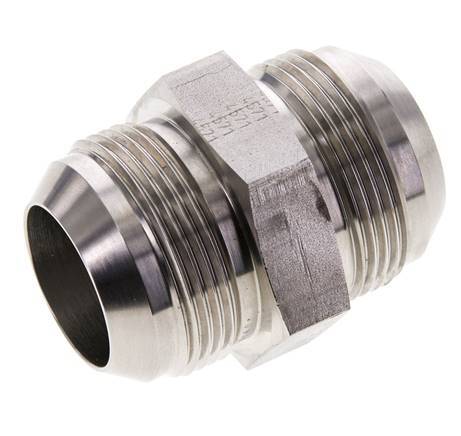 JIC Doppelnippel UN 1-5/8''-12 Edelstahl 140bar (1967.0psi)